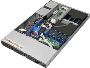 ProServ 1960 1U Server Designed for High Performance Computing by Freedom Technologies