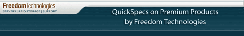 Quick Specifications and Pricing on Servers and RAID Systems by Freedom Technologies