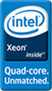 Break the bottleneck with Genuine Intel Xeon Quad-Core Processors